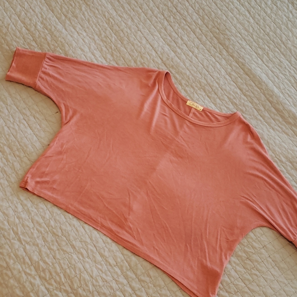 OLIVIA RAE SOFT ROSE TOP